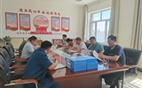 學(xué)校黨委書記、校長趙明一行到校辦企業(yè) 武威泰豐新能源有限責(zé)任公司古浪20兆瓦光伏扶貧電站檢查指導(dǎo)工作