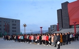 現代農業(yè)技術系舉行升國旗儀式
