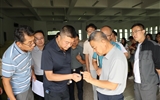 黨委書記、校長(zhǎng)趙明帶隊(duì)檢查新生入學(xué)準(zhǔn)備工作